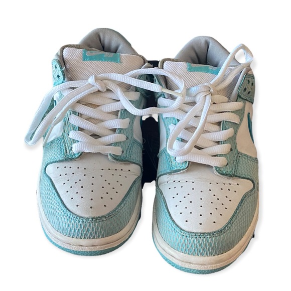 Nike SB Dunk Low High Hare Blue & White Retro OG - Picture 8 of 13